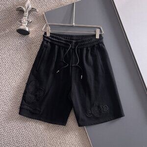 New Chrome Hearts Men’s Black Casual Shorts